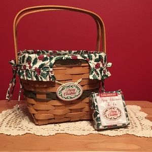 Longaberger 1995 Cranberry Basket